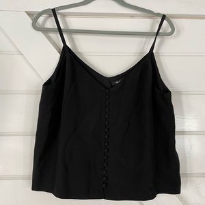 Madewell Satin Button Down Cami